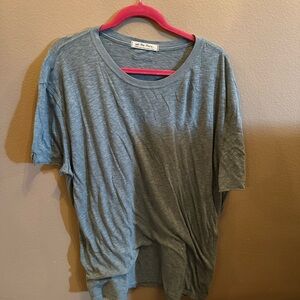 We The Free Heather Blue Short Sleeve Tee